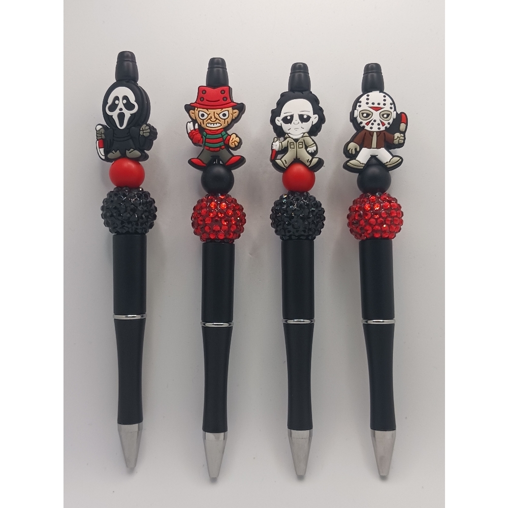 Horror Character Beaded Pen Bundle